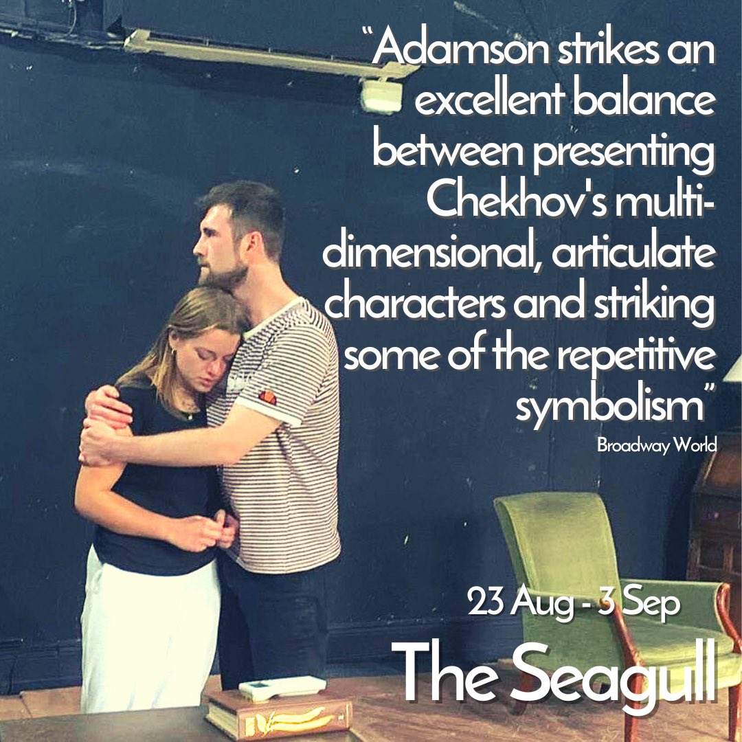 PengeTheatre's tweet photo. Think that Chekhov isn’t for you? Our adaptation is accessible and contemporary and runs at just over 80 minutes. Bringing out the comedy through nuanced and vividly drawn characters, building towards the ultimately tragic end. Why not give it a try?

https://t.co/uBKBAcxsFo https://t.co/fG98GSSTd9