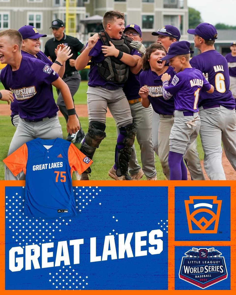 We're not changing a single thing from last week. Wishing Great Lakes (Hagerstown LL) all the best this afternoon. We'll be watching and rooting for you all! #LLWS
