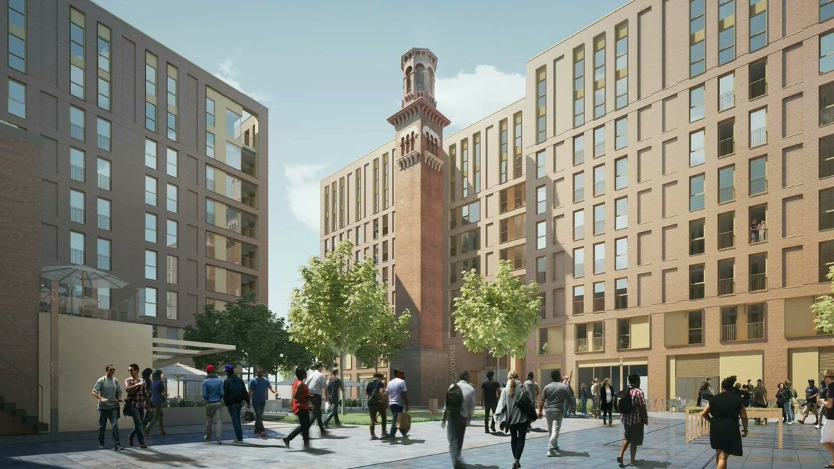 Ask Real Estate (@askrealest) on Twitter photo Following the official topping out of our <a href="/towerworks/">Tower Works</a> development in Leeds city centre, this selection of CGIs shows the impressive scale of this 23,500 sq ft build-to-rent (BTR) development once complete.
🔗 Learn more about Tower Works here: buff.ly/3zep7aA Following the official topping out of our <a href="/towerworks/">Tower Works</a> development in Leeds city centre, this selection of CGIs shows the impressive scale of this 23,500 sq ft build-to-rent (BTR) development once complete.
🔗 Learn more about Tower Works here: buff.ly/3zep7aA
