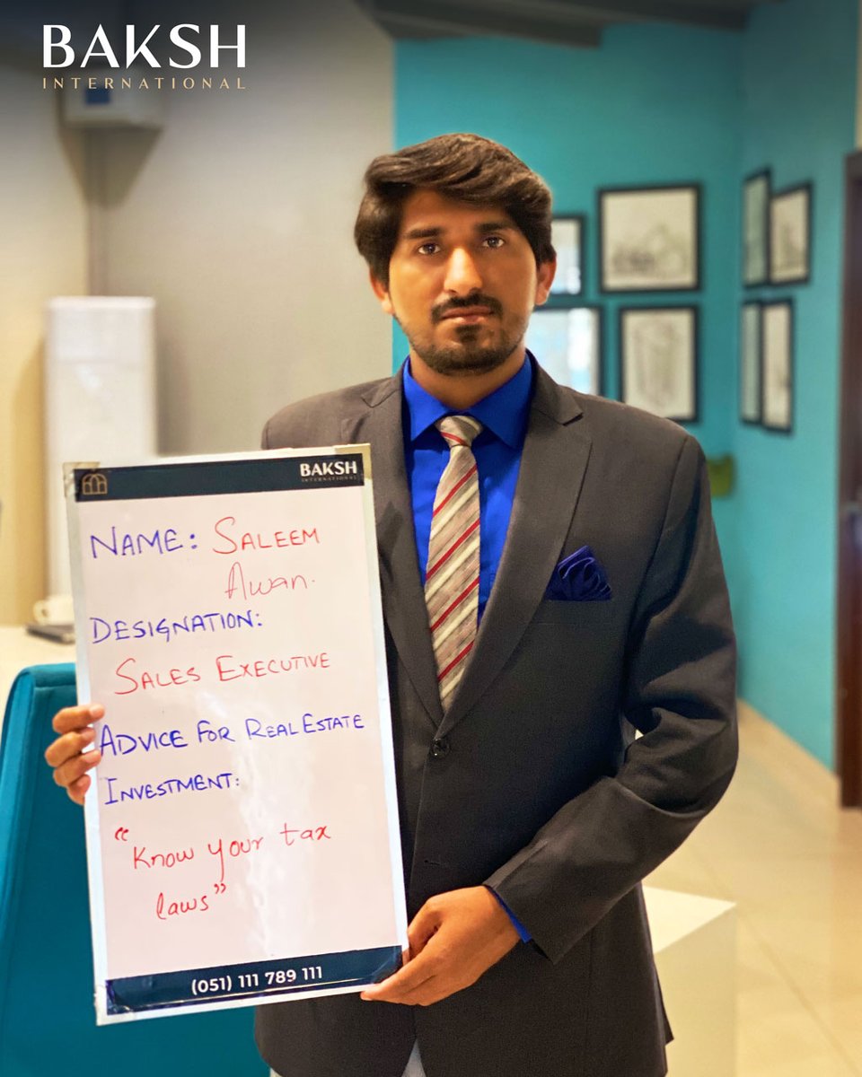 BakshProperties's tweet photo. Want to know the best real estate investment advice? Take note: Baksh Family #BAKSHTips has some useful tips for your next investment. Here’s what they have to say…
Let us know what you think and your thoughts could be included in the #BAKSHTips campaign.
#BAKSH #BAKSHTips https://t.co/XFEjhUCo9z