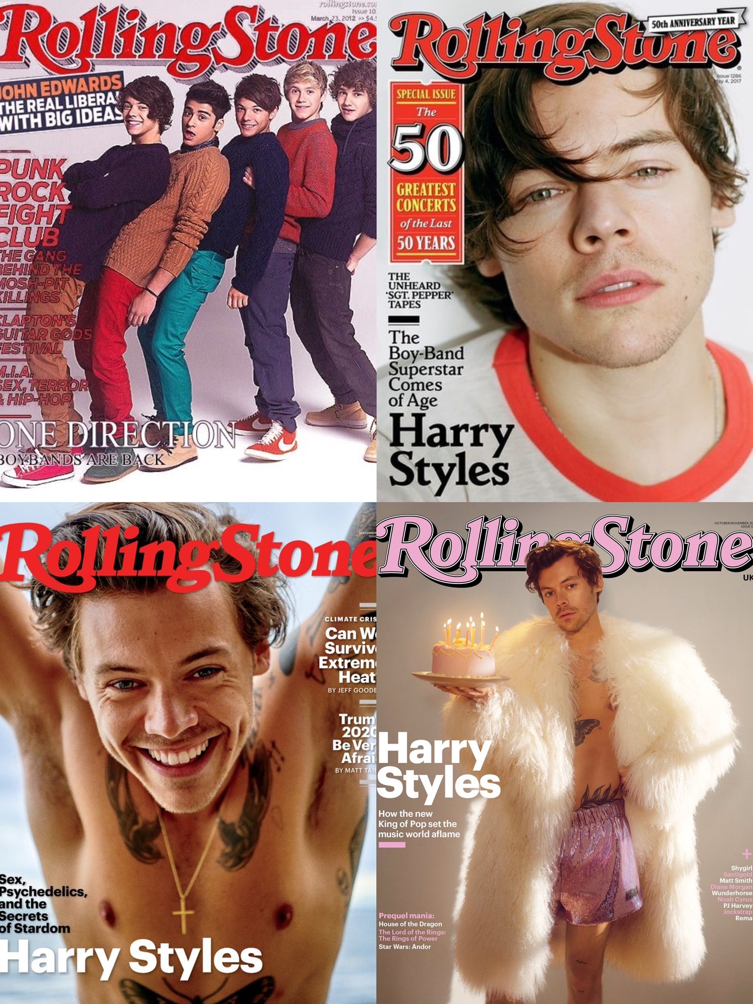 ❶ Harry Styles Rolling Stone Magazine 雑誌 Rolling Stone Magazine (September, 2019) Harry Styles Cover