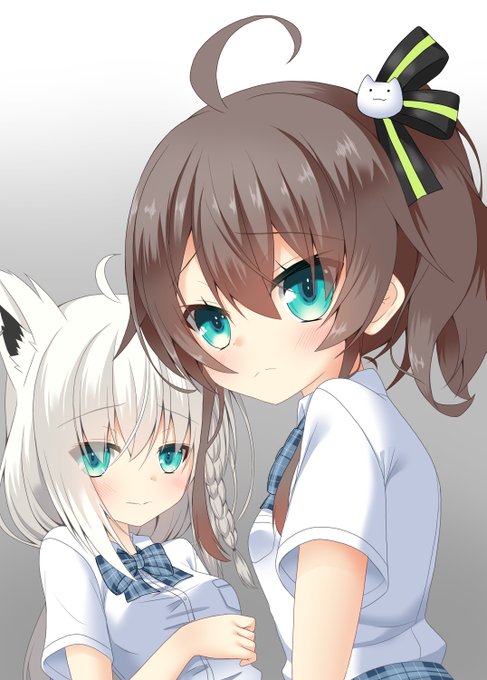 これはサクカの絵
#祭絵 #絵フブキ 