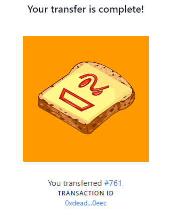 toastpunk's tweet photo. For being the upstanding Web 3 citizen that he always is, here is a gift from the @ToastPunk fam to our favourite Spaces Host @CryptoJimmybraz ❤️🍞 https://t.co/kivxz0ZYjo