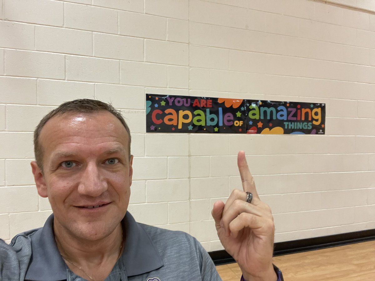 Let’s do this!!! Happy #FirstDayFairfax everyone! #physed #YouAreCapableOfAmazingThings!