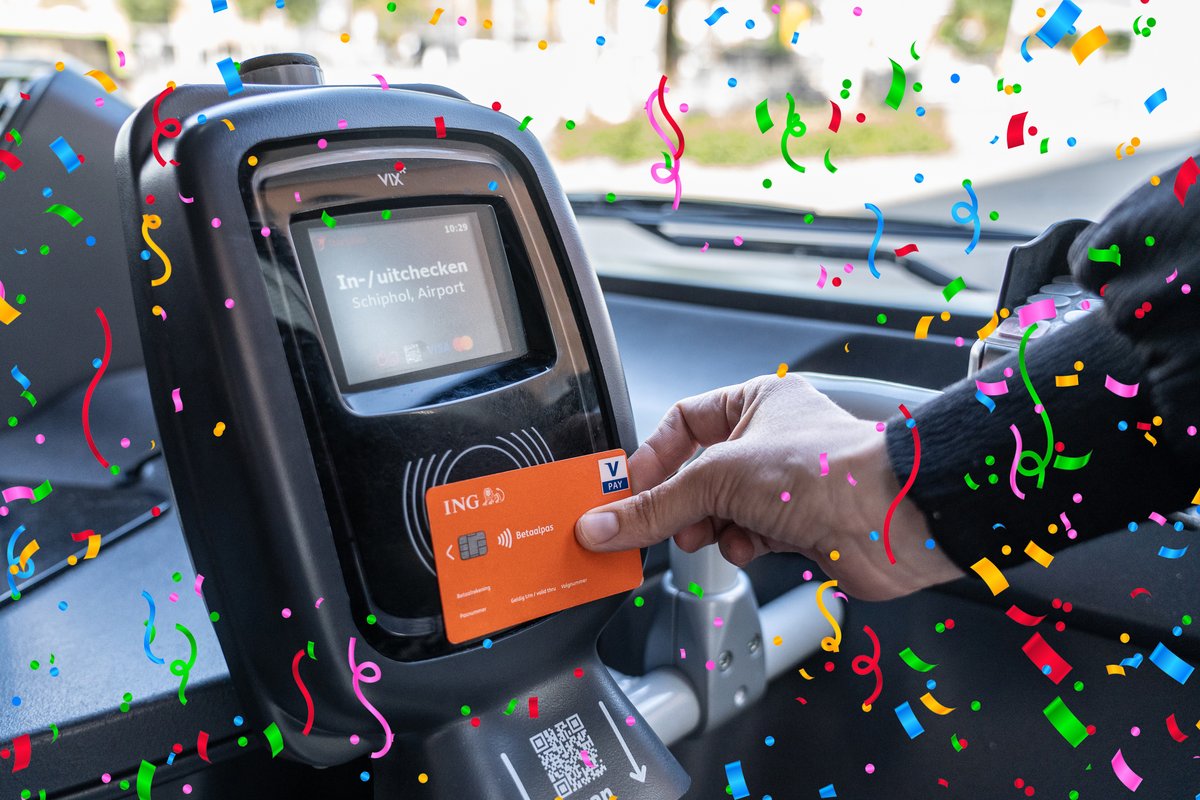 Transdev Nederland (@transdev_nl) on Twitter photo Hoera! In- en uitchecken met je betaalpas is nu ook mogelijk in alle <a href="/Connexxion/">Connexxion</a> #bussen in Amstelland-Meerlanden en Haarlem-IJmond. In een groot deel van Noord-Holland kun je nu bijna #drempelloos betalen in de bus. Op naar de volgende regio! #ov #WijzijnTransdev Hoera! In- en uitchecken met je betaalpas is nu ook mogelijk in alle <a href="/Connexxion/">Connexxion</a> #bussen in Amstelland-Meerlanden en Haarlem-IJmond. In een groot deel van Noord-Holland kun je nu bijna #drempelloos betalen in de bus. Op naar de volgende regio! #ov #WijzijnTransdev