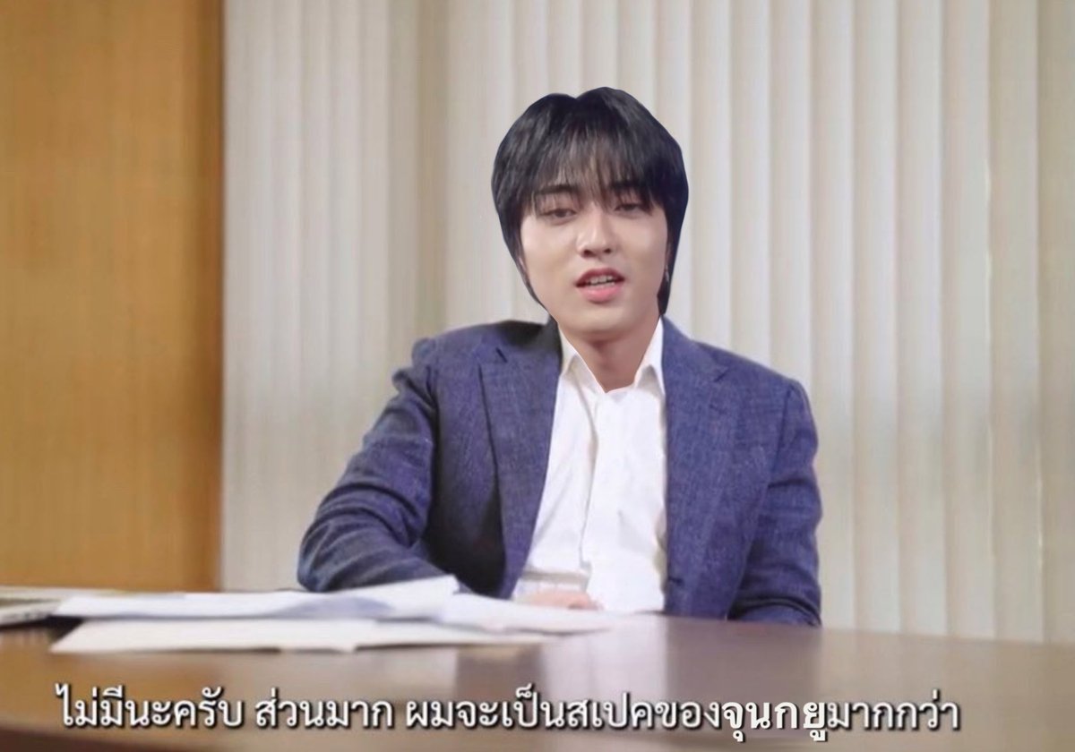 iamlookkang's tweet photo. จุนกยูฮยองก็เคยบอกหนิครับ ว่าฮารุโตะตรงสเปค https://t.co/UVD9NQMYXs