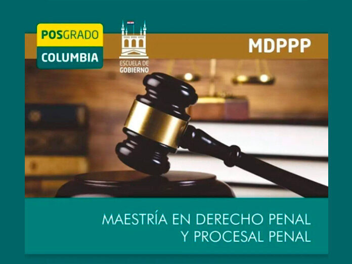 ABOGADOS AGENDAR ⚖📅🕙✍ | En septiembre comienza Maestría en Derecho Penal y Procesal Penal en <a href="/POSGRADOucp/">Posgrado Columbia</a> <a href="/ucpy/">Universidad Columbia</a>

Más detalles en 👉🤳 bit.ly/3Kd4yPt

#derechopenal #procesalpenal #abogadosparaguay #APrioriPY #Apriori