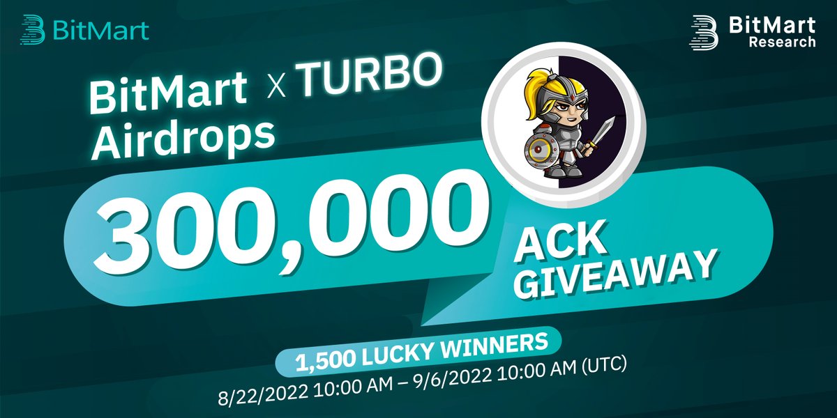 🌟BitMart X ACK Listing Airdrop!

1⃣Follow <a href="/BitMartResearch/">BitMart Research｜$BMX HODLer</a> &amp; <a href="/ArcadeKingdoms/">Arcade Kingdoms</a>
2⃣Join t.me/BitMartExchang… &amp; t.me/arcadekingdoms
3⃣RT &amp; Tag 3 new friends
4⃣Fill out:bit.ly/3QFc5IZ

🥳300,000 $ACK/1,500 winners
Register👉datasink.bitmart.site/t/j