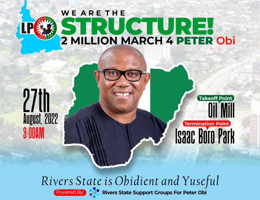 If you want this shirt for the #2millionmarch in Portharcourt, please contact <a href="/fdmlearn/">Francis D Matthew</a> !
The #WeAreTheStructure march in Portharcourt is on Saturday 27th of August 2022.
Tell someone to Tell Someone!