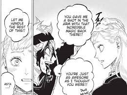 SAMSTATE7's tweet photo. Maybe Asta will lose himself is what Julius mean “die” 
And maybe this time, Noelle might take an important role to bring him back. It’s time for her to return the favor
#BC334 https://t.co/kFxJ61Py1G