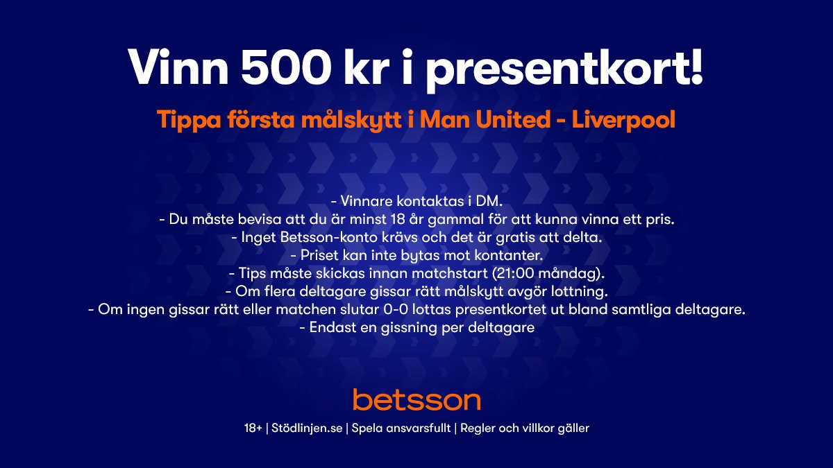 Betsson 🇸🇪 tweet media