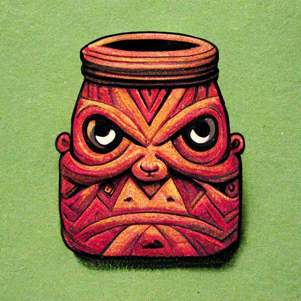 agentsoftheuni's tweet photo. Tiki Cups
                                                                  #Aiart #art #oilpainting #art #artist #love #drawing #photography #artwork #painting #fashion #artistsoninstagram #beautiful #illustration #digitalart #design #photo #sketch #style #draw  #openaidalle https://t.co/JG9fM1GRiA