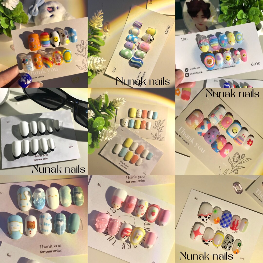 NailsNak รับเพ้นท์เล็บราคาดีมากค่า(คิวว่างนะคะ) tweet media