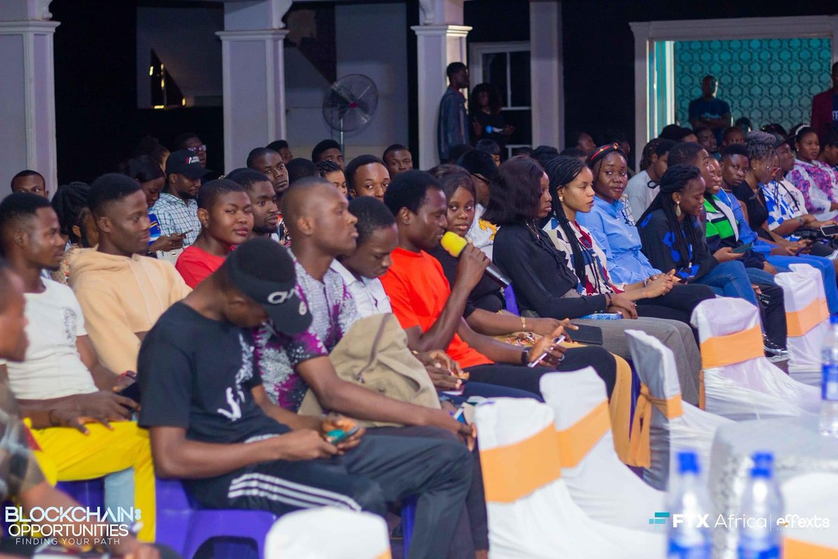Otibenjamin10's tweet photo. Blockchain Opportunities! In Abakaliki
Thank you @FTX_Africa @effexts10
#Blockchain #Events #Abakaliki #Effexts #FTX #Brand #Crypto #Cryptocurrency #Bullish #Education #Information #Opportunities https://t.co/U0wsNvt9Lz