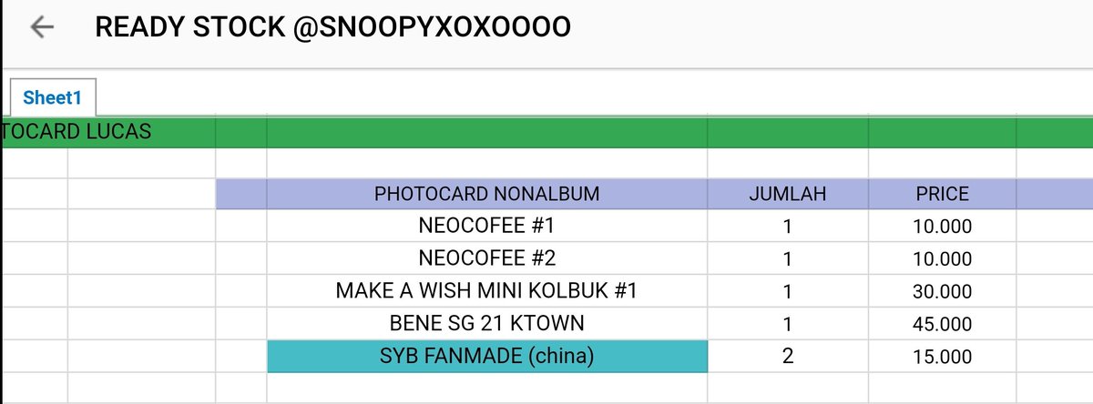 snoopyxoxoooo's tweet photo. @Rianika93 @sellkpopfess Ini ya kak https://t.co/yT08UO8skc