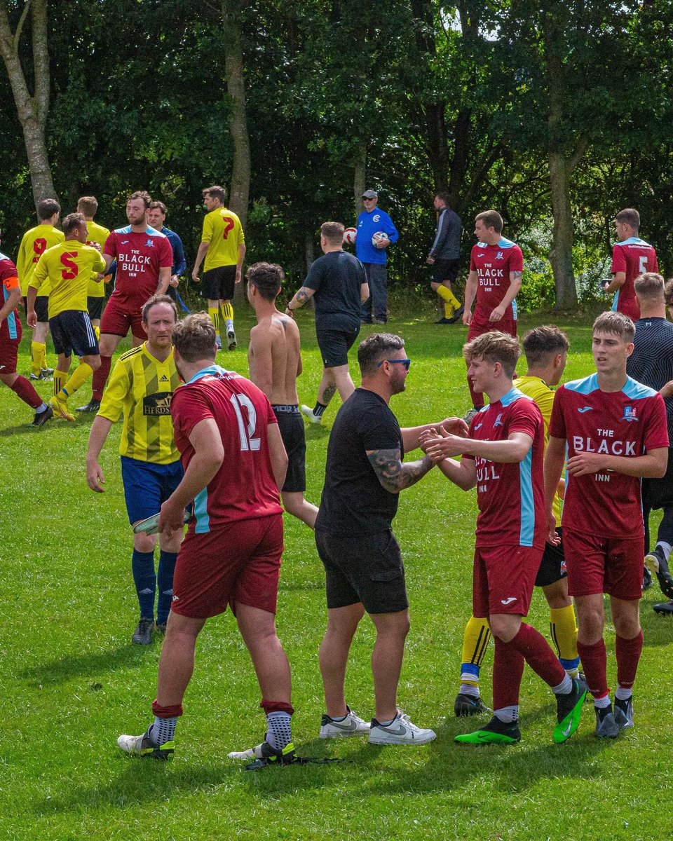 AFC_Middleham's tweet photo. And that’s a wrap! | ⚽️🐗

We finish our very busy pre season with a well fought game against Division 1 title contenders - @CowtonsFC 5 - 3 @afc_middleham https://t.co/kStrNGmBLf