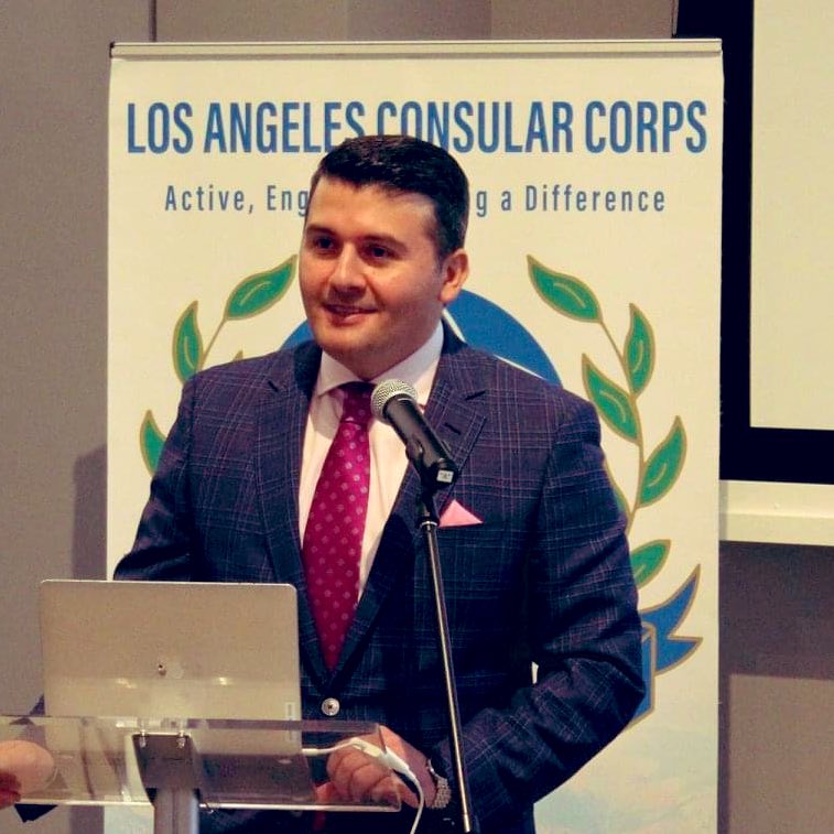 Congratulations to <a href="/NasimiAghayev/">Nasimi Aghayev🇦🇿</a> on his appointment as Azerbaijan’s Ambassador to Germany. We cordially thank Mr Aghayev for his leadership &amp; tremendous contributions as the Dean of <a href="/LACCorps/">Los Angeles Consular Corps</a> over the last 5 years, and wish him much success in his new assignment.
