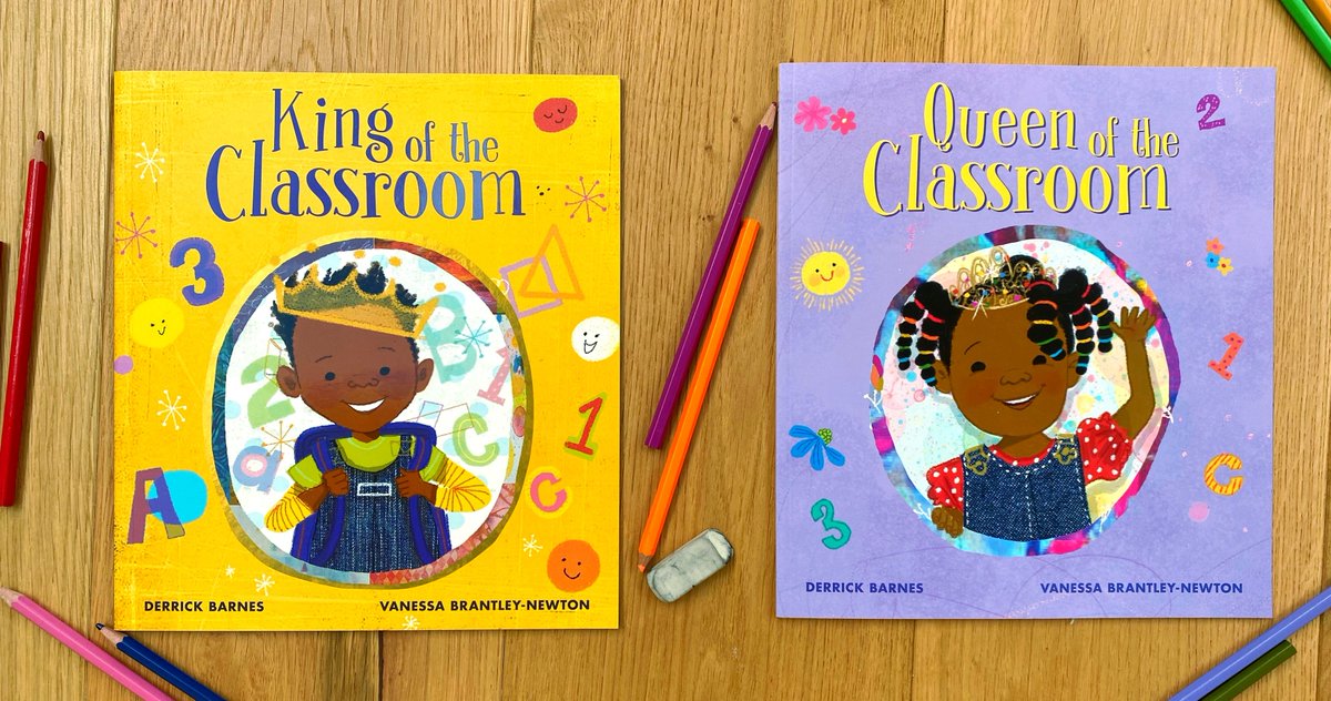 Calling #TeacherTwitter! If you're in #EarlyYears and thinking of ways to help ease children into school life, be sure to check out our free resources for #picturebooks King of the Classroom and Queen of the Classroom! 👑 

Find them here: scallywagpress.com/resources.html… 
#startingschool