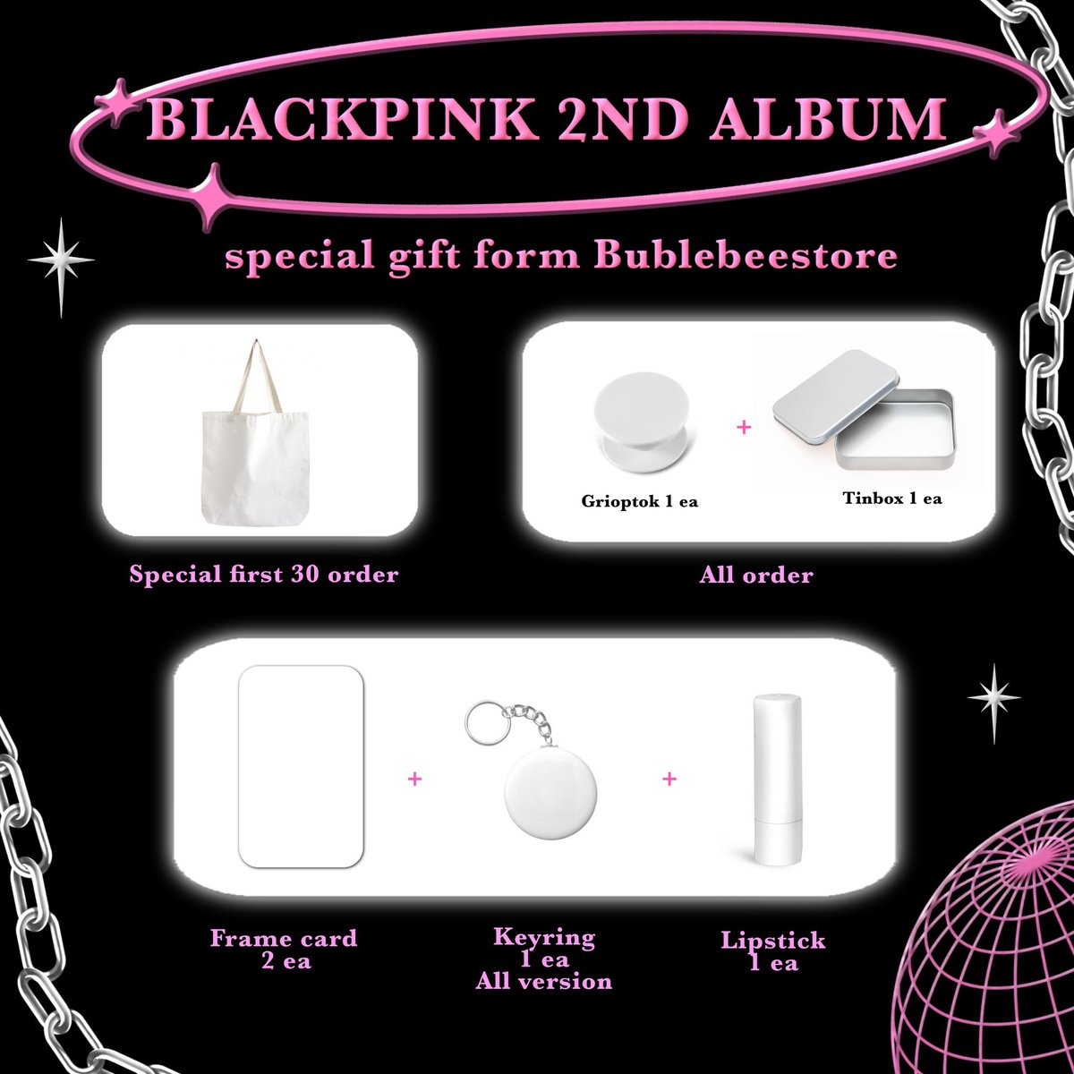 bublebeestudio's tweet photo. PLS RT สุ่มแจก 500฿

PRE 🔥 [BORN PINK] DIGIPACK ver.

ราคา 370/450 บาท
🆘 ชำระเต็ม 30 ออเดอร์แรกส่งฟรี 🔥

♡ เก็บรอบเดียว ส่งของกลับair✈️
♡ รับมัดจำ 100/200 ที่เหลือถึงไทย

✔️ รับบัตรเครดิต / วอเลต 
✔️ มีนัดรับ

📟 สั่งซื้อ : https://t.co/DQooCDnNsJ

#ตลาดนัดblackpink https://t.co/9uovCtjoR1