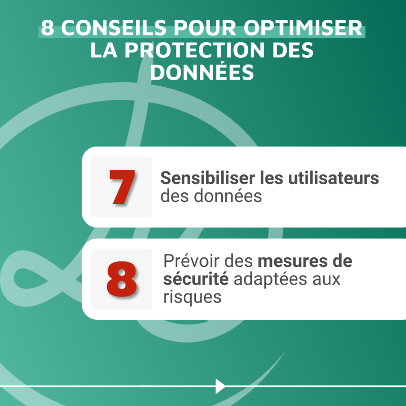 DataLegalDrive's tweet photo. 8 étapes pour optimiser vos actions de protection des données. 👌
#conformitéRGPR #RGPD #GDPR #logicielRGPD #solutionRGPD #GDPRSoftware #GDPRsolution #DPO #donnéespersonnelles #responsabledetraitement #collectededonnées #personaldata #cybersécurité #elearningRGPD