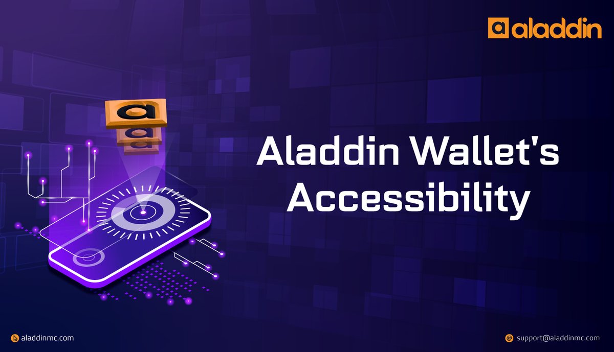 aladdin_wallet's tweet photo. The #AladdinWallet📲 App is available for both #Android and #Apple devices; it is highly responsive and easy to use. The app boasts a #unique backup feature to recover important #data in case of a damaged or lost device. 
Visit us:👉https://t.co/ur9nRDrHEm
#Aladdin #aladdinwallet https://t.co/QloTyvrNcD