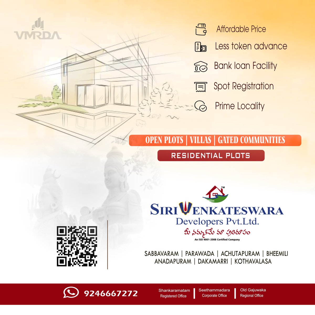 svdpl1's tweet photo. #sirivenkateswaradevelopers #sirivenkateswara #svdpl #realestate #vizag #capitalcity #AP #layouts
#vizagrealestate #visakhapatnamrealestate #APrealestate | https://t.co/HkmuAVL51Z
Call: +91-9246667272 | Email : sirivenkateswara@gmail.com https://t.co/zB5b6VpNqK