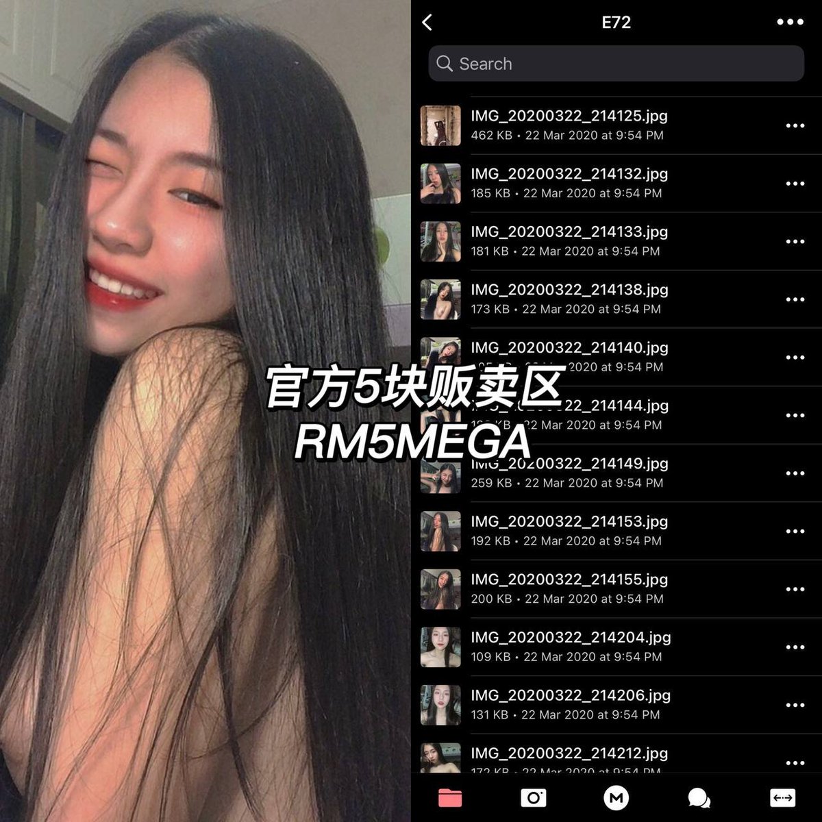 Angle05171x's tweet photo. E72
🔞 20照片 1视频

💰RM5

如要下单请联系: @anglexin
群组 https://t.co/NMq5vWtior https://t.co/PSbS7RjOet