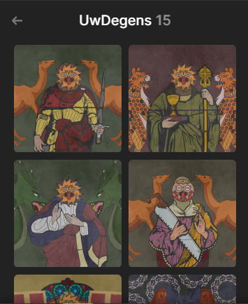 Besenhammer's tweet photo. If you still havent seen @UWSacrificesNFT
 go check them out. 3 Airdrops done, 4th incoming! Its getting better every time. Art update coming aswell.

@TrustedGoatsDAO, @TheSphynxUS, @aidegens .. whos next?

#UwDegens https://t.co/aL24ldAuaP