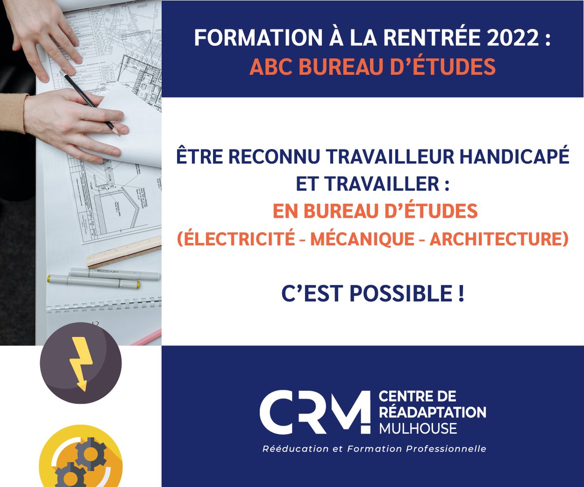Vous possédez une #RQTH et souhaitez acquérir les pré-requis nécessaires à l'accès à une formation qualifiante dans le domaine des bureaux d'études ?
👉 Pensez notre action pré-qualifiante!
📝Sabri SOUAD : ssouad@arfp.asso.fr / 03 89 32 46 46
+ d'infos : bit.ly/3AdRaFZ