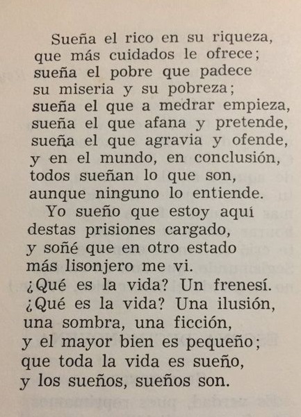 literlandweb1's tweet photo. Hoy es lunes de sueños: "Y en el mundo, en conclusión, todos sueñan lo que son, aunque ninguno lo entiende". 
#CalderónDeLaBarca 
#LaVidaEsSueño https://t.co/vwsOSuuBrw