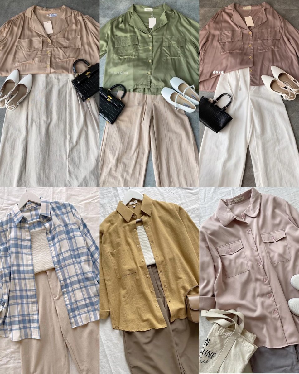 insfashion05's tweet photo. Mix and match outfit

- a thread - https://t.co/D5RuLbRQzf