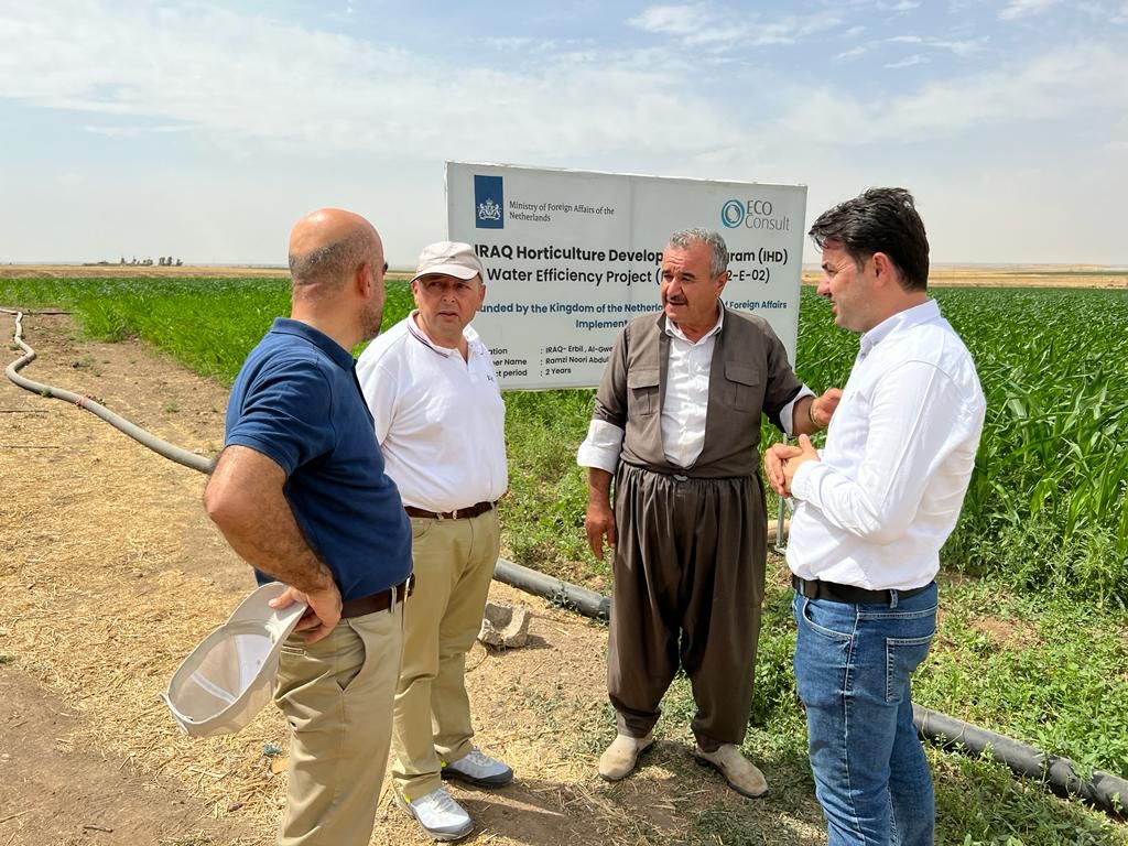 Ecoconsultjo's tweet photo. ECO Consult's CEO visit to The Iraq Horticulture Development Program projects in Iraq
زيارة مدير عام إيكو كونسلت للمشاريع تحت برنامج تطوير البستنة في العراق  
#irrigation #efficiency #agriculture #dripirrigation #productivity #ECOConsult #Farmers #Innovation https://t.co/qBj4nnXAon