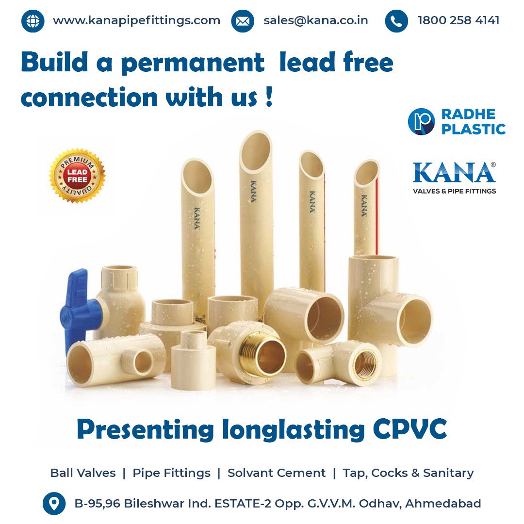 KanaValves's tweet photo. Presenting you the long-lasting CPVC.
#KANABRAND #kanavalves #KANApvcsolidballvalve
#pvcvalves #pp_solid_ball_valve #plasticvalves #pvcvalves
#plasticballvalves #solidballvalves #plastic_valve #pvcvalve
#ppballvalve #dripirrigation
#irrigationvalves #dripirrigation
#makeinindia https://t.co/Qb3O0Idf6j