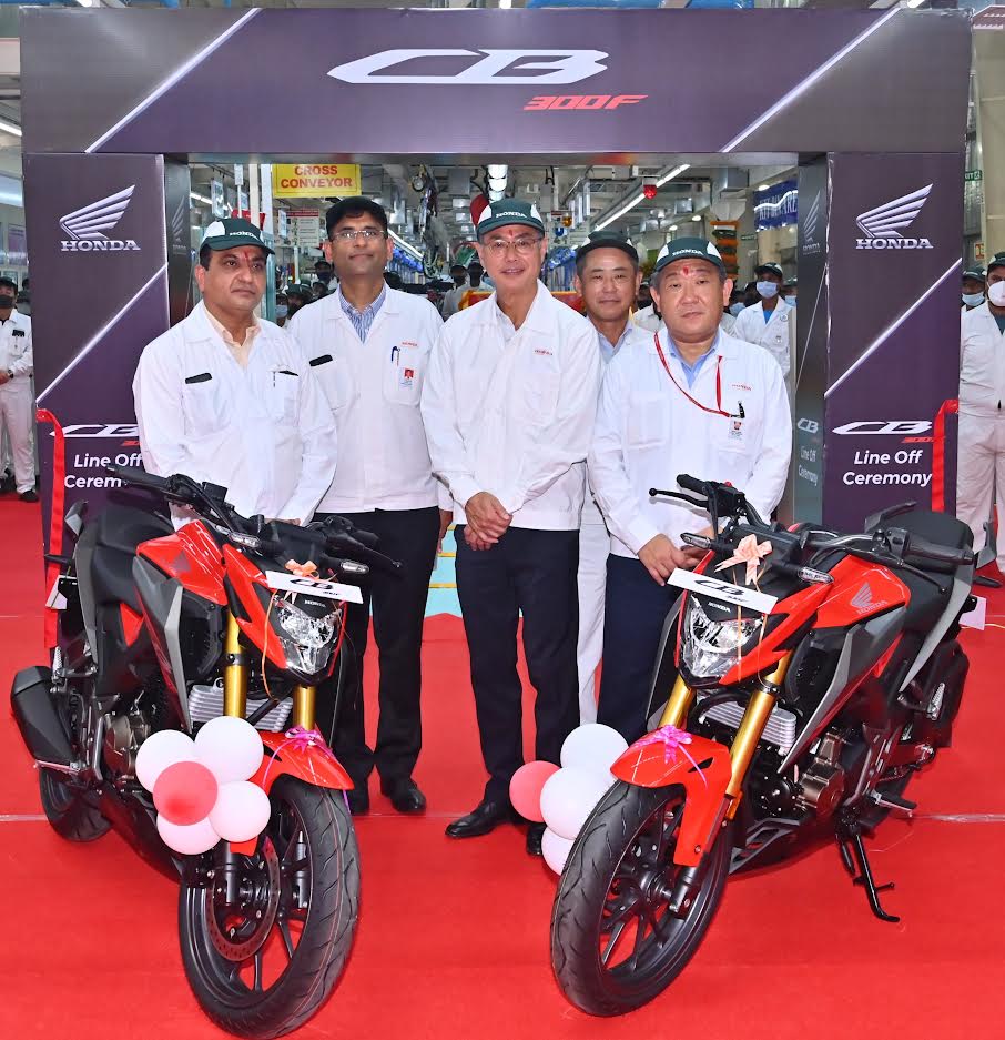 Honda commences  all India dispatches of CB300F from its Gujarat factory