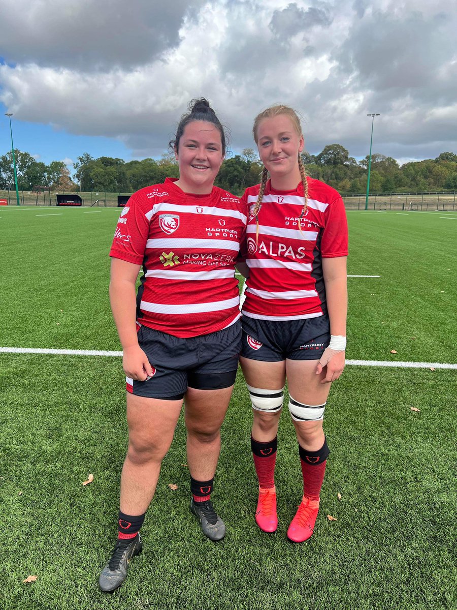 So proud of our Yorkshire CoE graduates Evie and Steph in their first Premiership pre-season with the fantastic @Glos_PuryWRFC. We can’t wait to see you in action girls. 💜💙💜