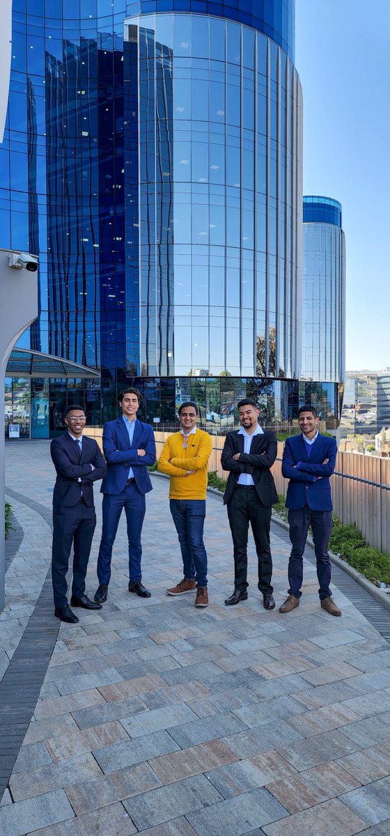 Please join us in congratulating our IS Honours students for winning the 2022 Discovery GradHack Competition. 

We are very proud of their outstanding performance. Well done to Athir Fayker, Furqaan Parker, Goosain Allie and Kyle Poggenpoel. 

(Photos supplied).