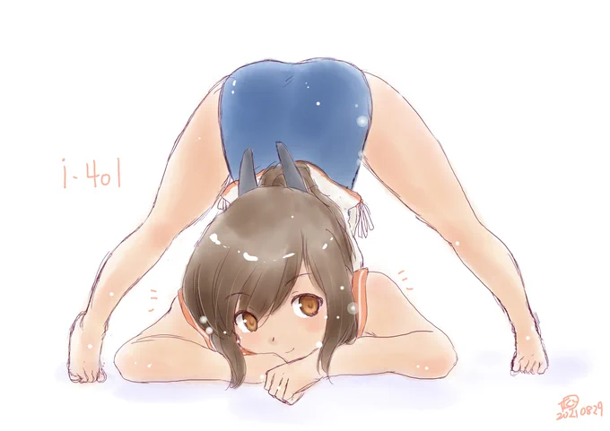#みなさん去年の今頃はどんな絵描いてましたかそういやこんなポーズも流行ってたねw 