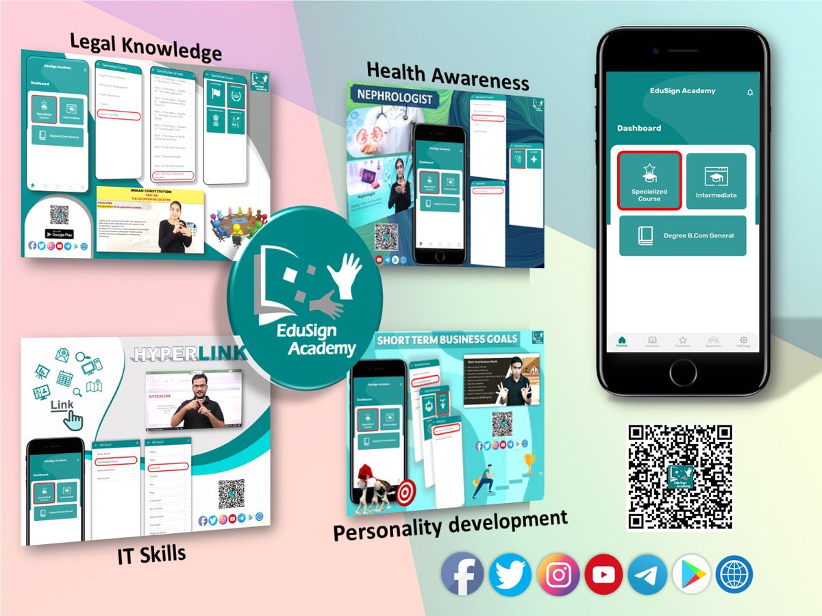 deafenabled's tweet photo. Your academics on your mobile screen in the language you learn the best in. Download the EduSign Academy App today!
Link: https://t.co/GQnmNn3IO2
#download #Skills #Awareness #DeafEnabledFoundation #IndianSignlanguage #learning #edusignacademy #defskills #edusign https://t.co/pTxzS0J9Rn