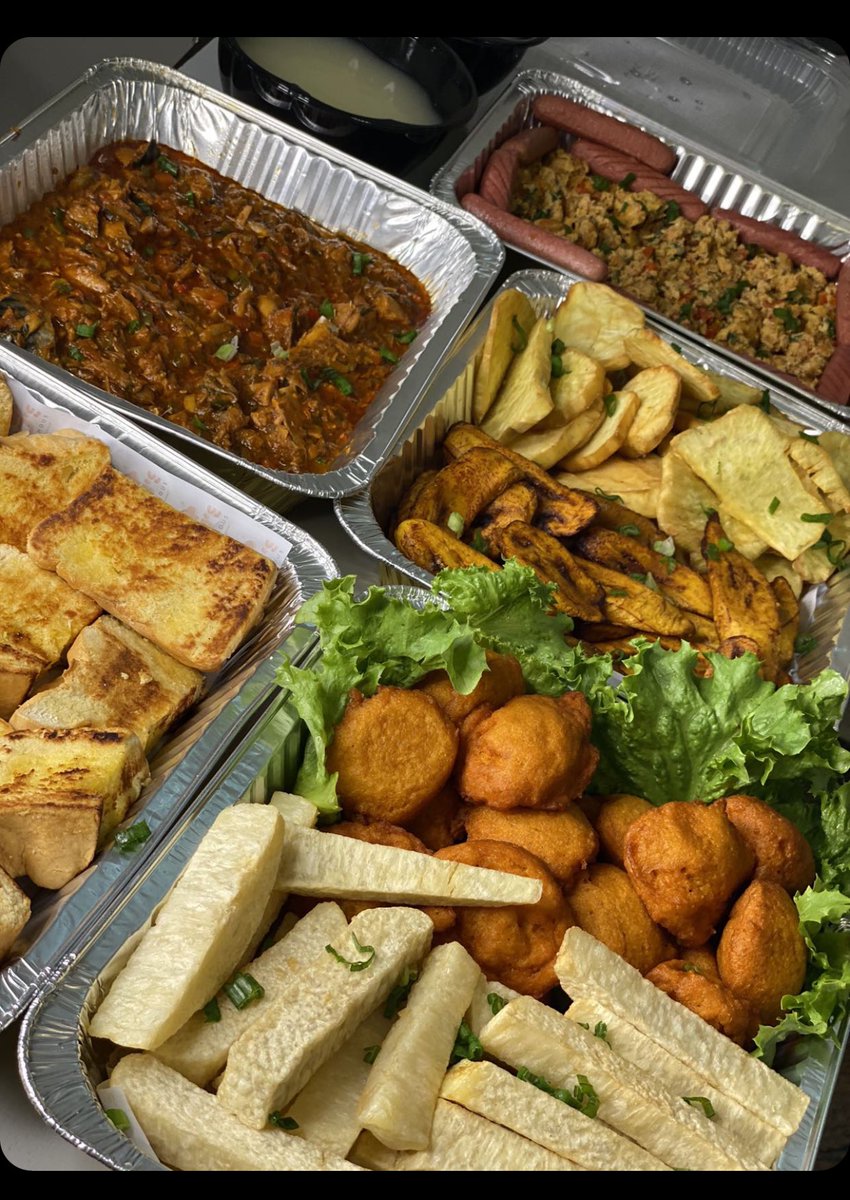 officialchefmj's tweet photo. Nigerian breakfast spread by @mjscookhouse #nigerianfood #abujafood #AbujaTwitterCommunity https://t.co/CgHYEbeZyY