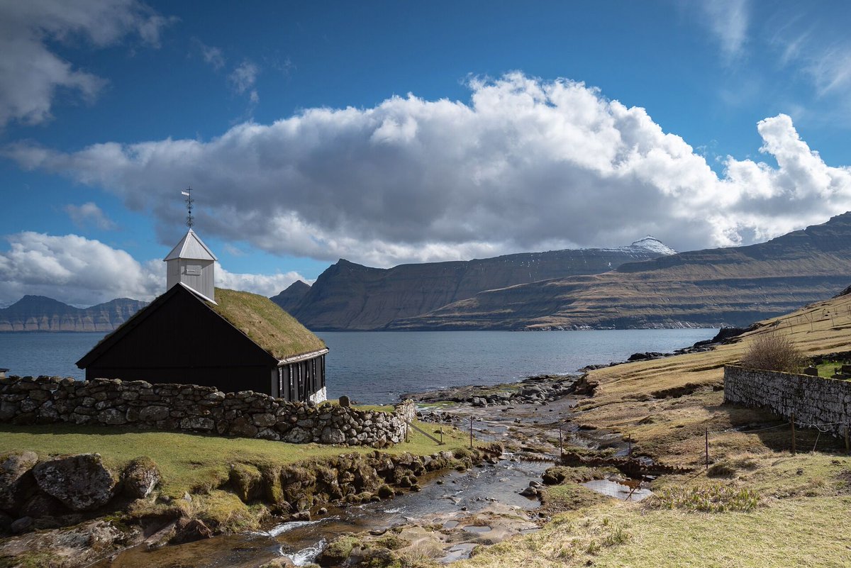 lookforplace's tweet photo. #Funningur #Church #Funningur #Faroe #Islands #Kingdom #Of #Denmark https://t.co/OcwueuyPEM