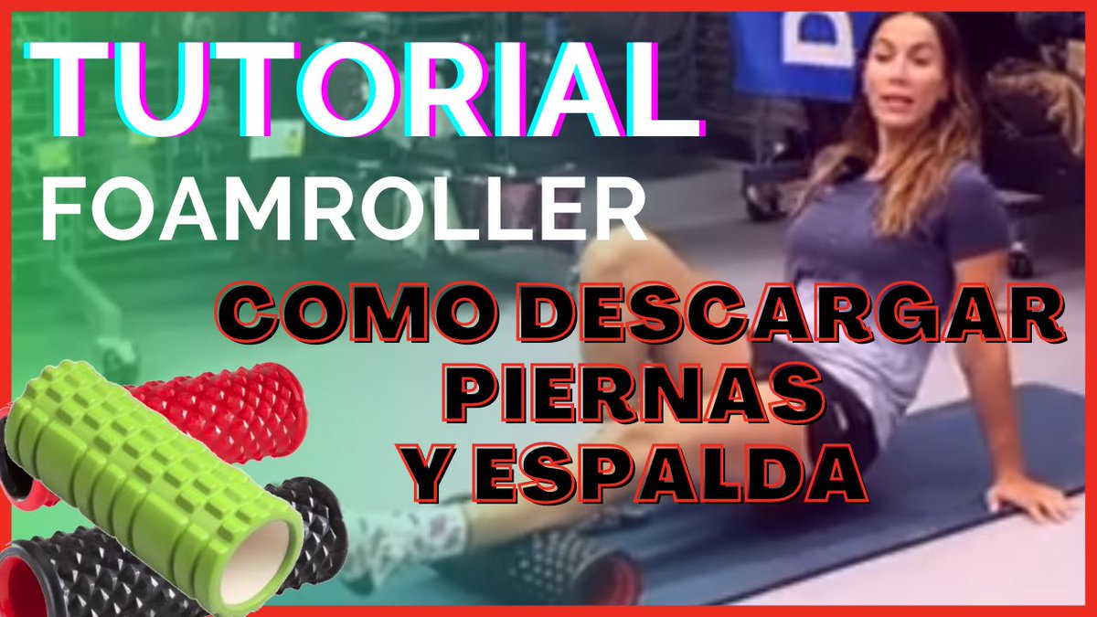 ¿Quieres aprender a utilizar el #foamroller? Te dejamos un Tutorial. Gracias @DecathlonES por la colaboración 
FOAMROLLER TUTORIAL ¿Qué es el FOAMROLLER y para qué sirve? ✅Cómo usar el rodillo de masaje
👉🏼youtu.be/zq8pP-XxB40