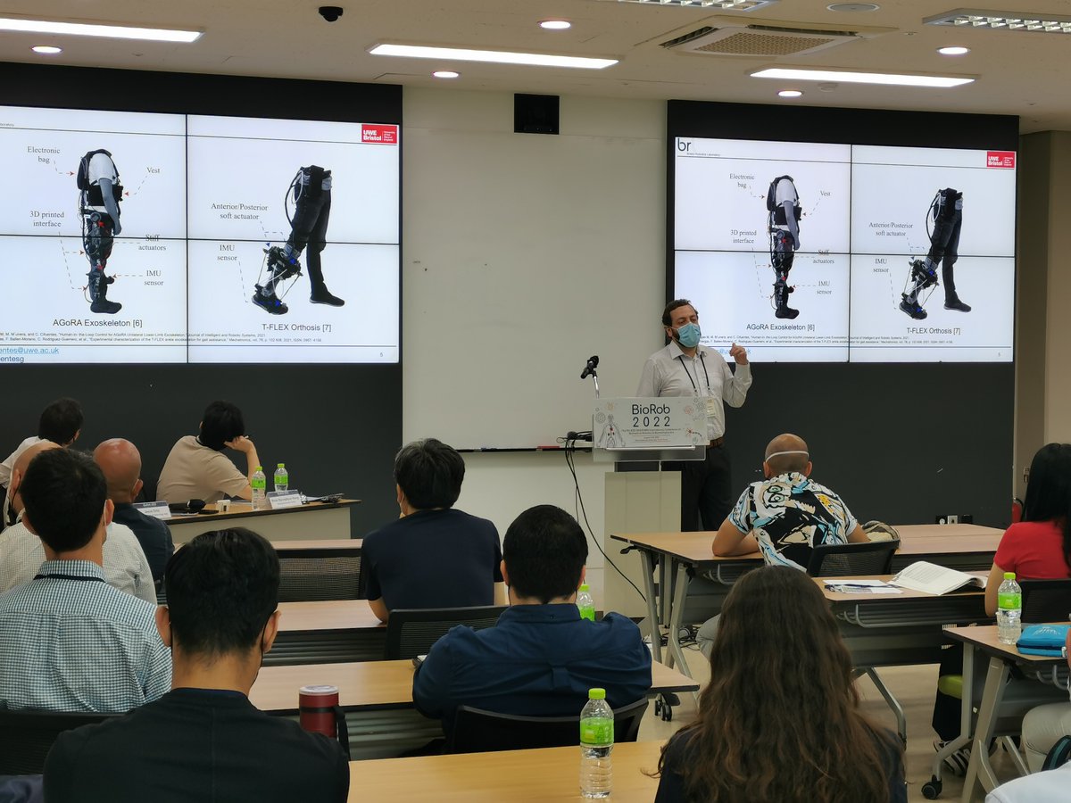 cacifuentesg's tweet photo. Excited to present our IEEE RAL #biorob2022 paper today @SNUnow
The AGoRA V2 Unilateral Lower-limb Exoskeleton
https://t.co/URsCwmDEZf
Full paper (free access) https://t.co/7TLCSnqvS0
@BristolRobotLab @UWEBristol @SophiiOtalora @Jarciniegas1psq @MarcelaMuneraR #exoskeleton https://t.co/dXjEyqsa6p