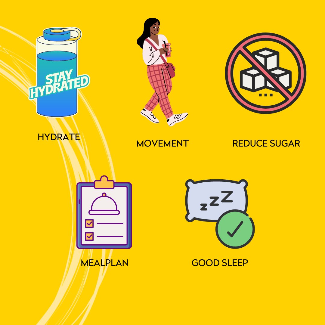 PlanetPaleo's tweet photo. 🗒️ Get back to routine 🗒️

Looking to get back into a healthy routine after the summer holidays? 🏖️ Try some of our tips...

🚰 Hydrate
👟 Movement
🍭 Reduce Sugar
🥘 Meal-plan
💤 Good Sleep

#planetpaleo #healthyhabits #wellness https://t.co/B1tAvjxRpY