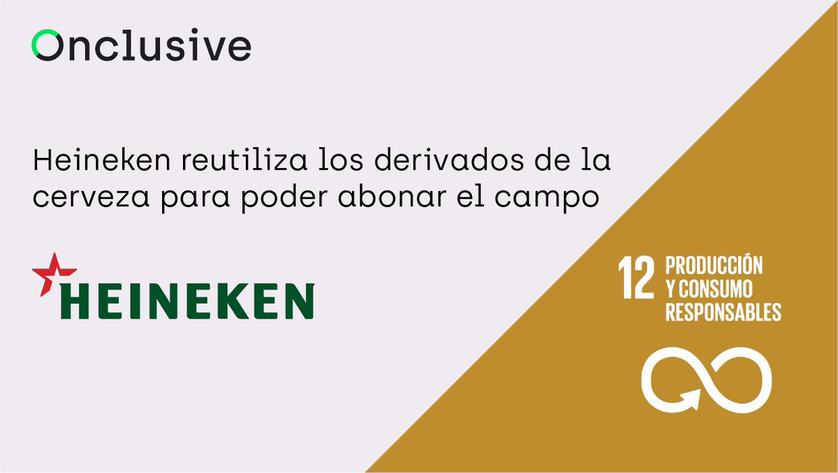 .<a href="/heineken_escorp/">HEINEKEN España</a>, junto con <a href="/CarrefourES/">Carrefour España</a>, lideran el ranking de empresas de #granconsumo con mayor presencia mediática vinculada a sus acciones a favor de los ODS. Más info aquí:  bit.ly/3oBpzcz✍️ 

#ODS12 #ESG #mediaintelligence #sostenibilidad
