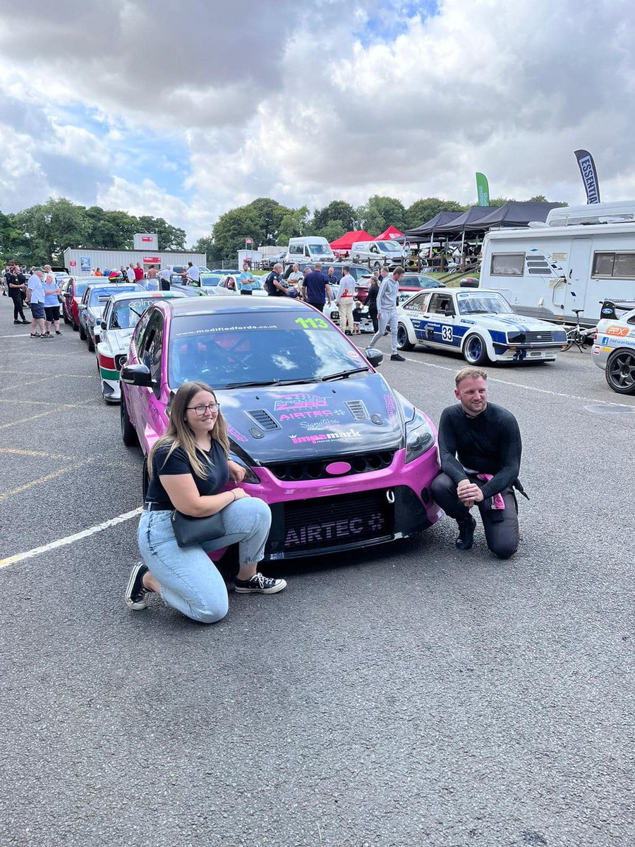 Impamark's tweet photo. What a weekend for the Project Zero Racing team!
Holly spent both Saturday & Sunday at @CadwellPark supporting Rory in the #ModifiedFords Series race.
It was great to see them do so well! Congratulations guys π
#projectzeroracing #brscc #msv #sponsorship #brandedmerchandise https://t.co/mzptP24dyN
