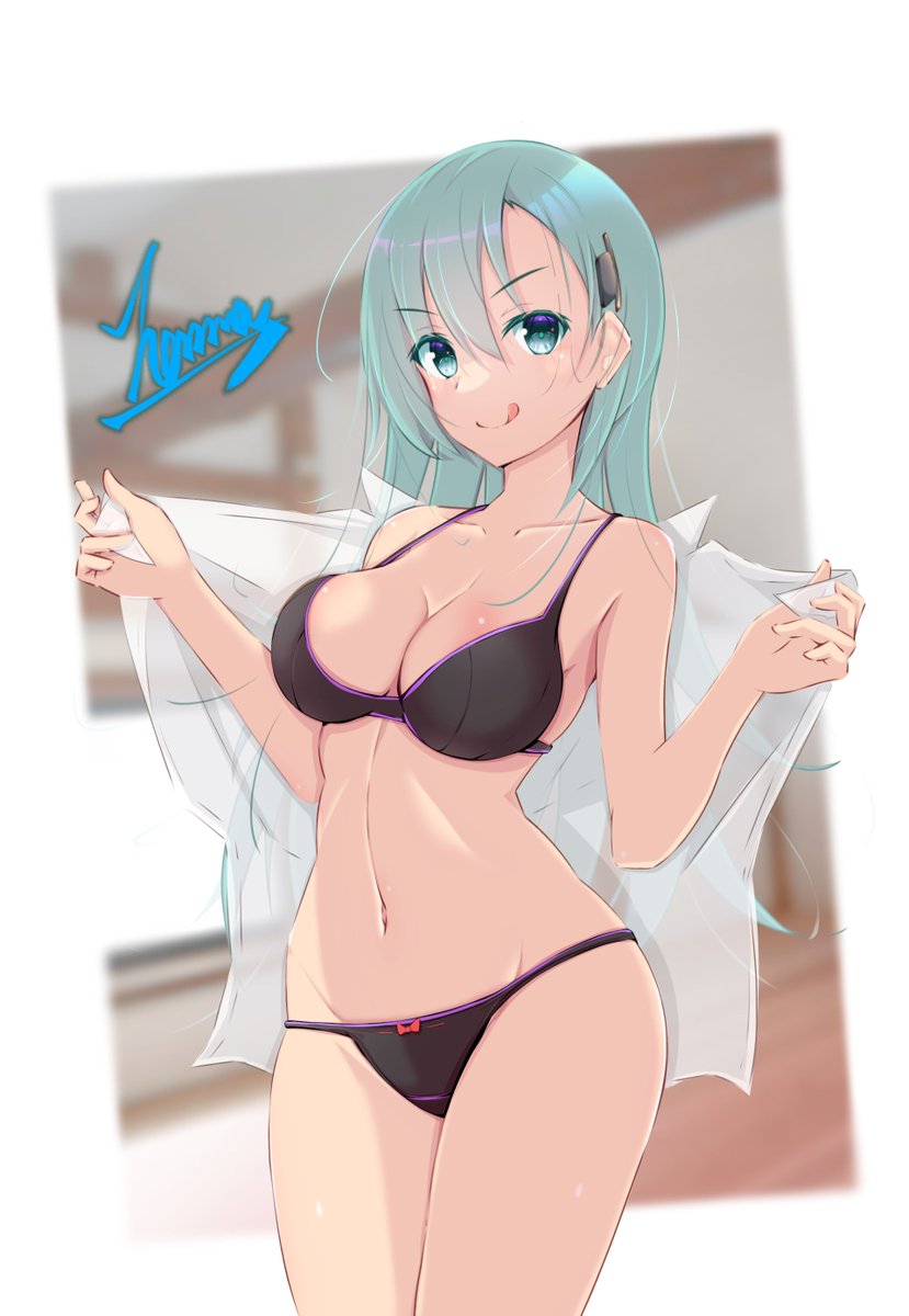 skeb差分(春風、鈴谷) 