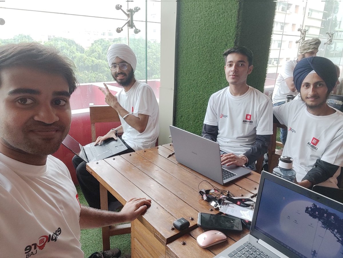 farhanrayhan13's tweet photo. #ChitkaraU
#CUHack
#Otipy
#Explorelab
#opensourceChandigarh
@Otipy_com @DallaHunter_420 https://t.co/ArB9WoW15L