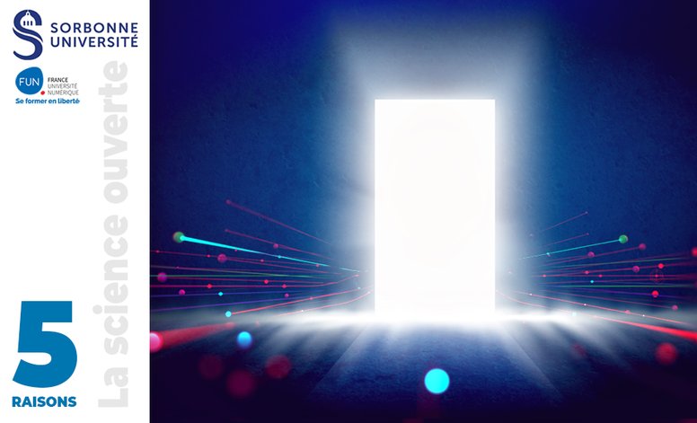 FunMooc's tweet photo. 5 raisons de s'inscrire à la formation «La Science ouverte» par @Sorbonne_Univ_ 👇
Raison n°1 👉 Doctorantes, doctorants, préparez votre avenir découvrant les principes et enjeux de la science ouverte ! ⬇
https://t.co/jCo7GxFD2r https://t.co/5WHUJgSIBj