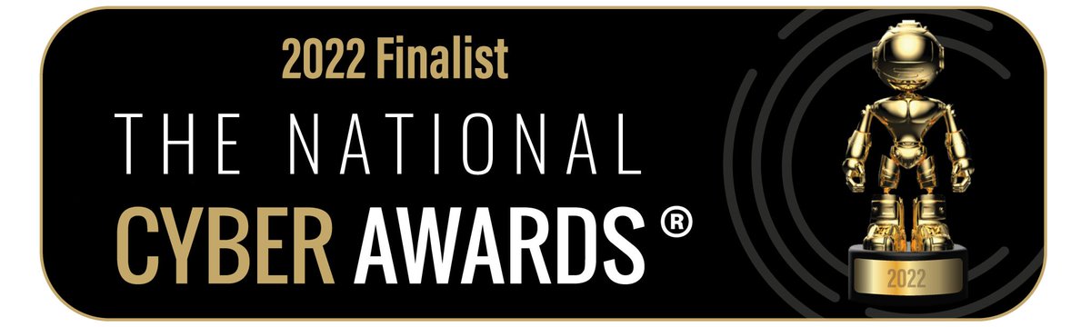 We are thrilled to be a finalist for <a href="/thecyberawards/">TheNationalCyberAwards</a>' Cyber Defence Product of the Year!

Congratulations to all the finalists in every category! We look forward to meeting you at the awards ceremony next month! If you are in London, send us a message so we connect!