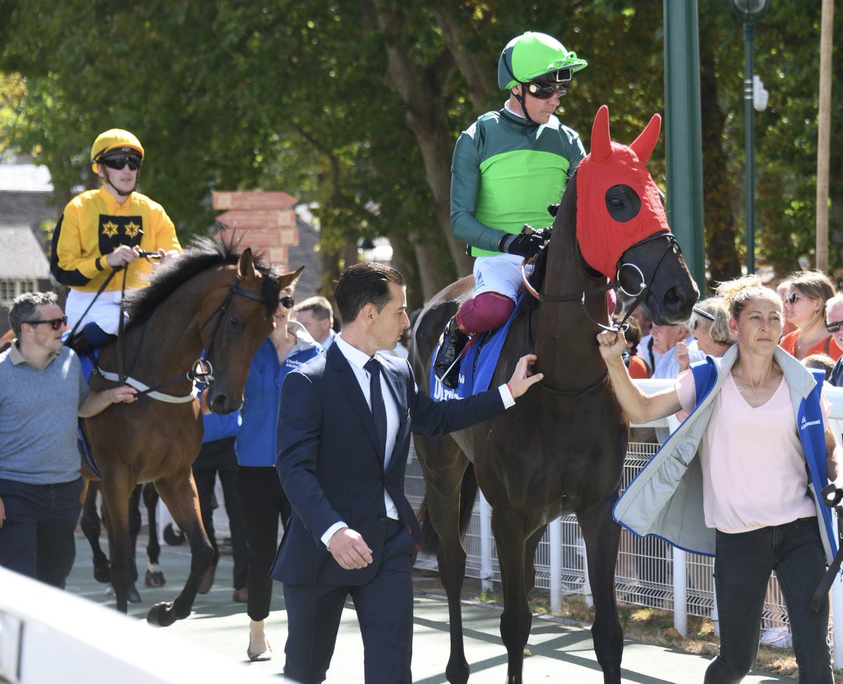 Verry Elleegant before her debut in France yesterday.